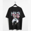 Anime Rage – Black Oversized T-shirt