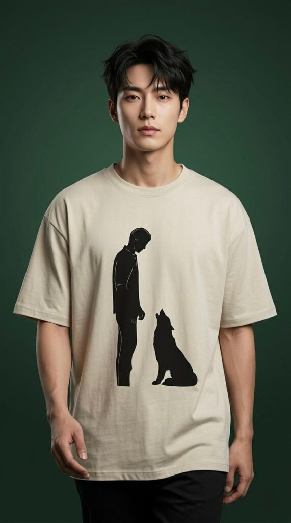 Loyalty – Beige Oversized T-shirt