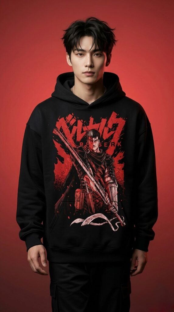 Fire Dragon – Black Hoodie