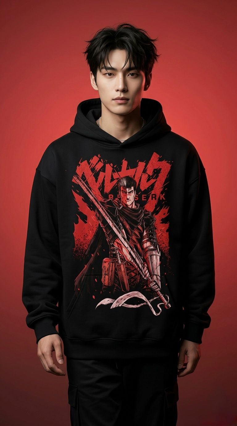 Fire Dragon – Black Hoodie